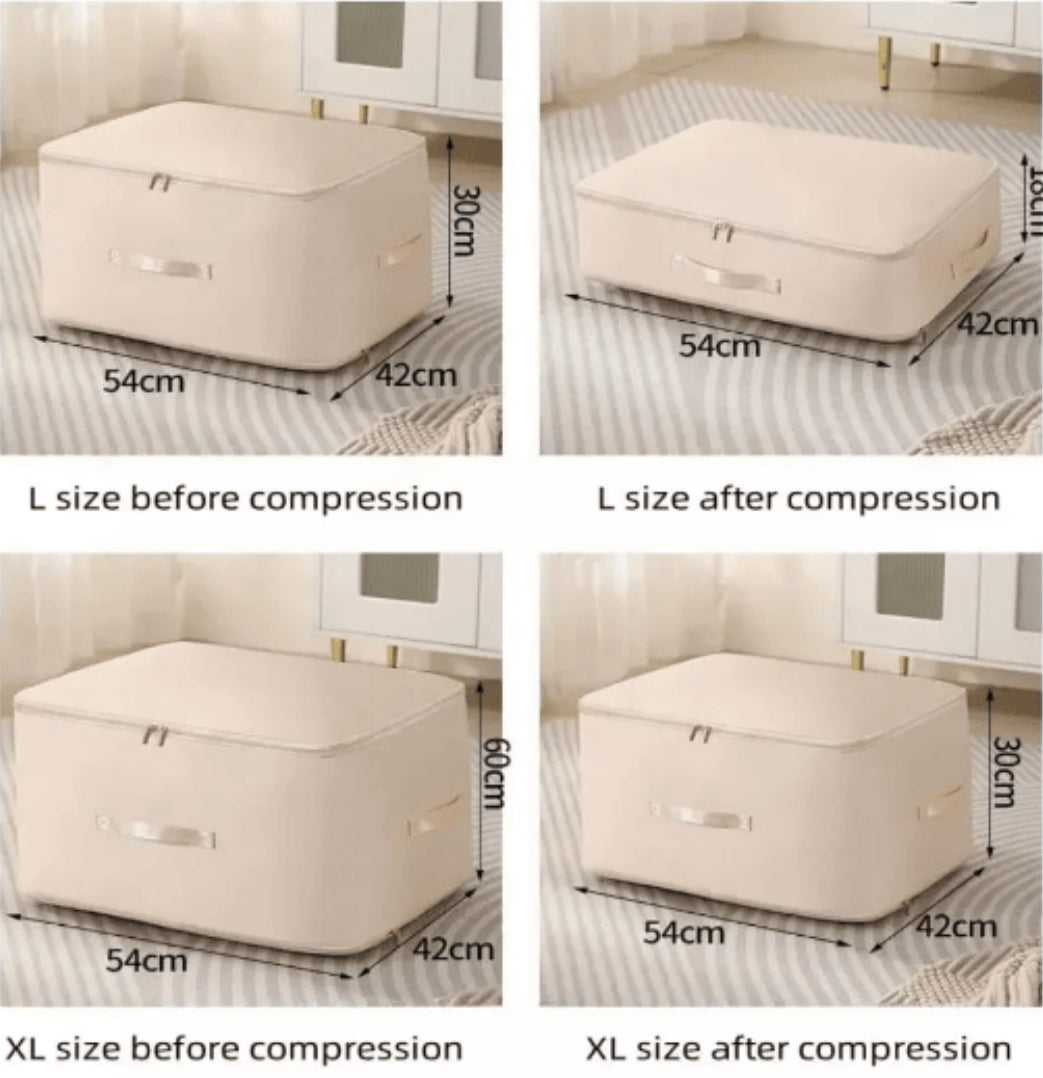 Ultra Space Saving Self Compression Organizer