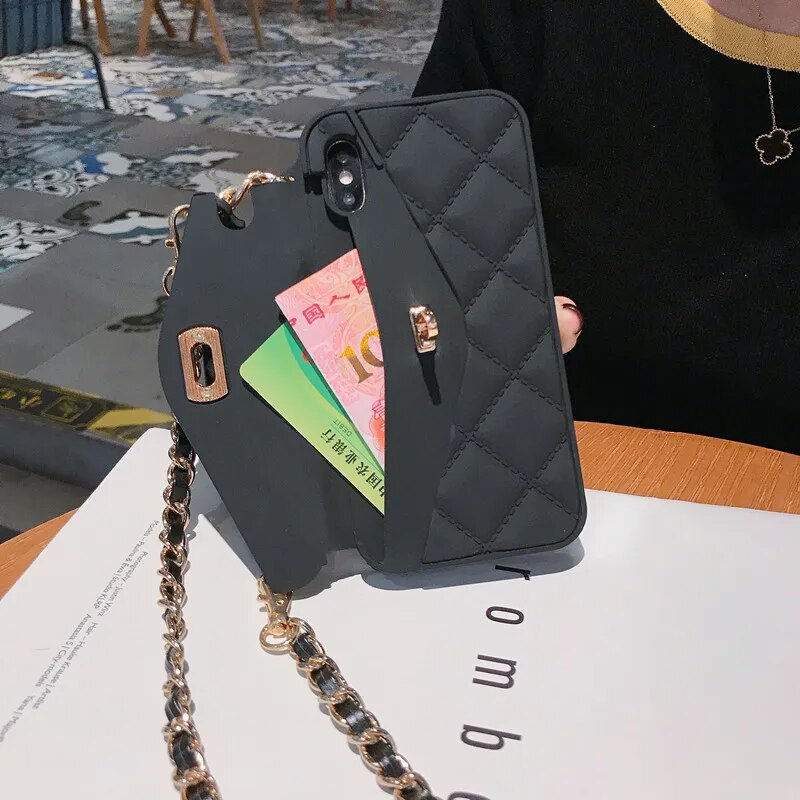 iPhone case purse
