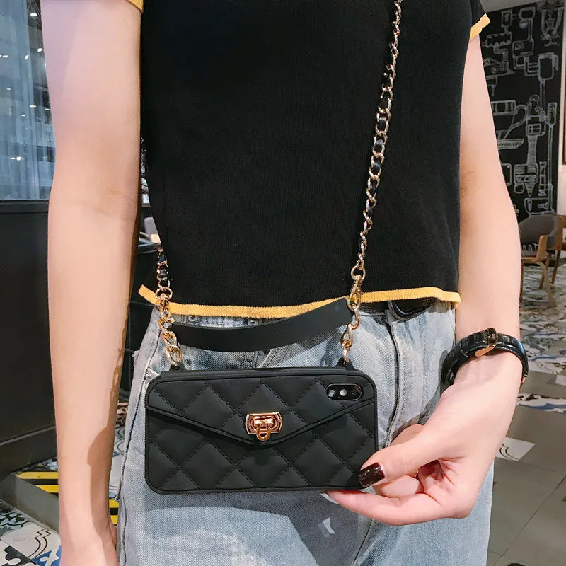 iPhone case purse