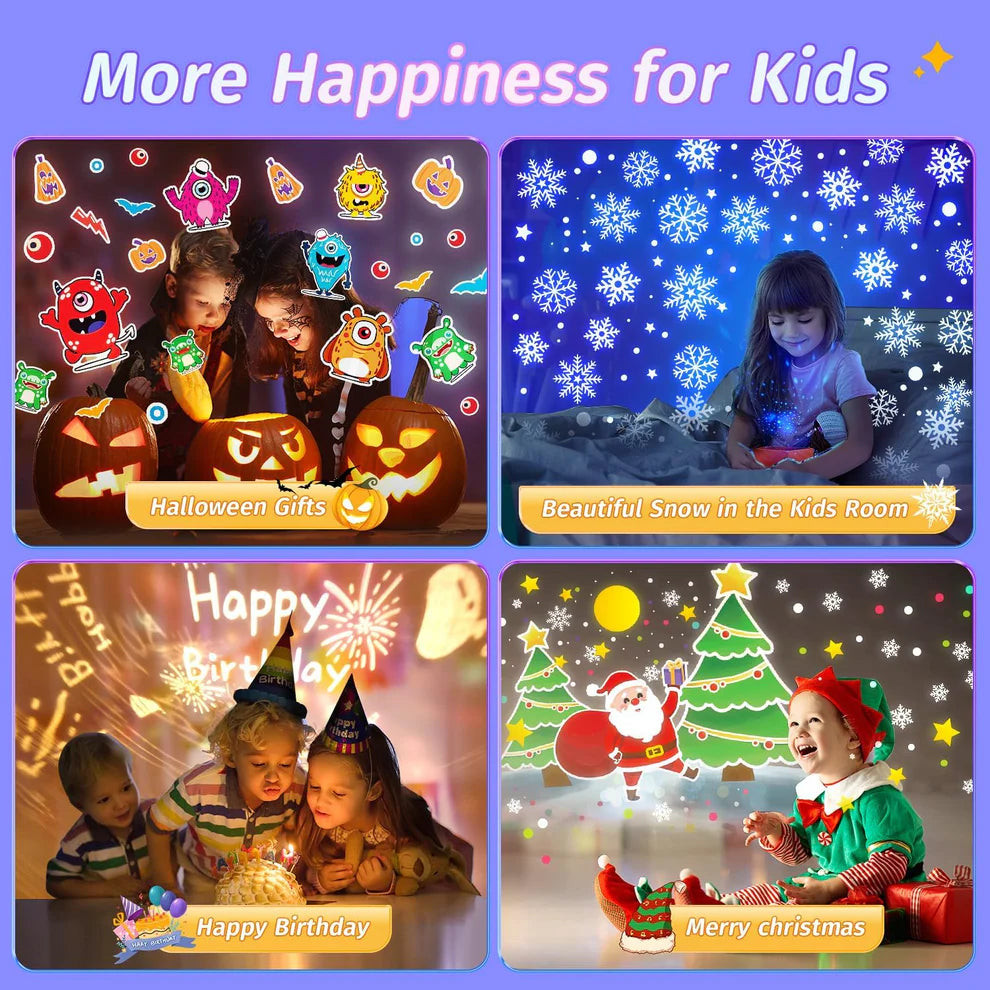 Kids Night Light Projector + birthday gift Christmas 😍