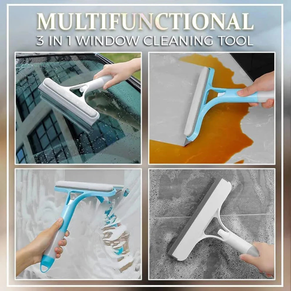 3 in 1 Window Cleaning Squeegee