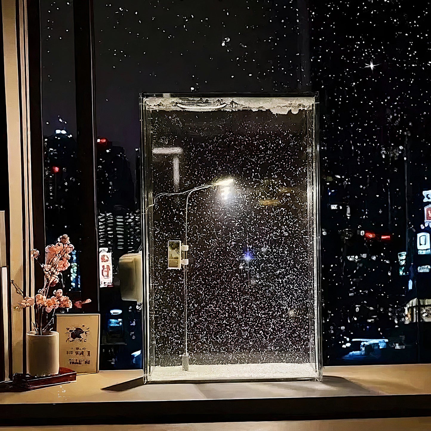 Dreamy SnowScene Lamp ❄️