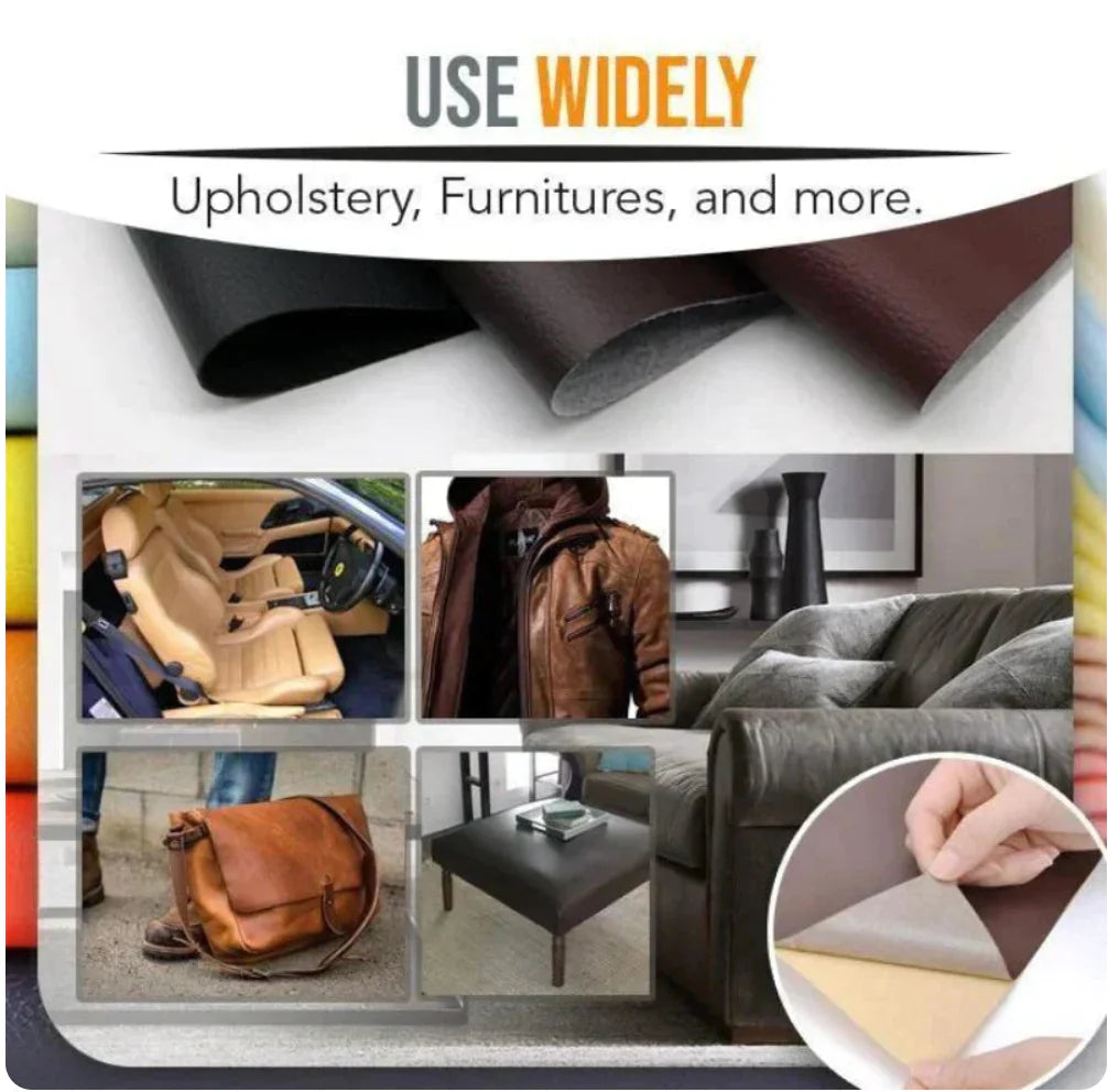 Self Adhesive Leather!