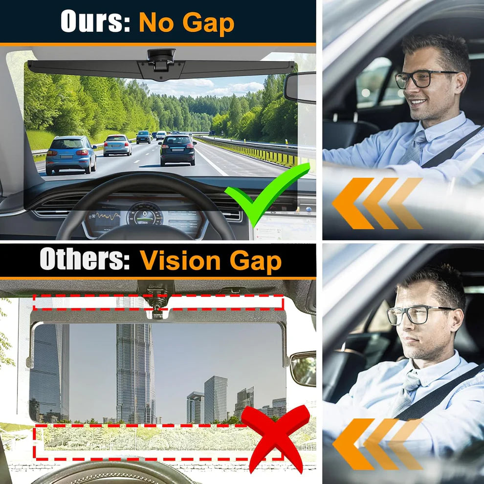 Sun Visor Extender for Cars