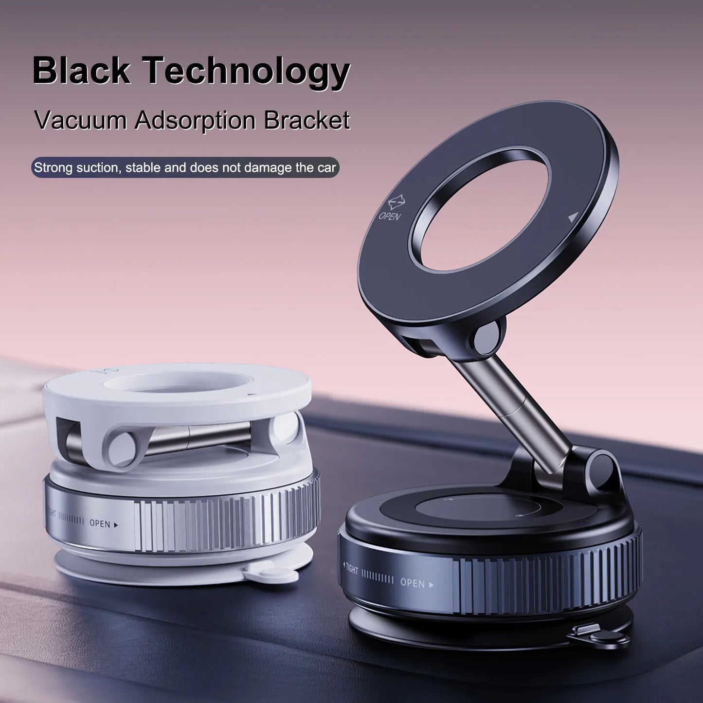 360° Magnetic Suction Phone Mount