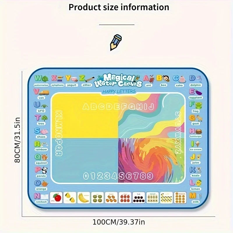 100x80CM Magic Water Drawing Mat π