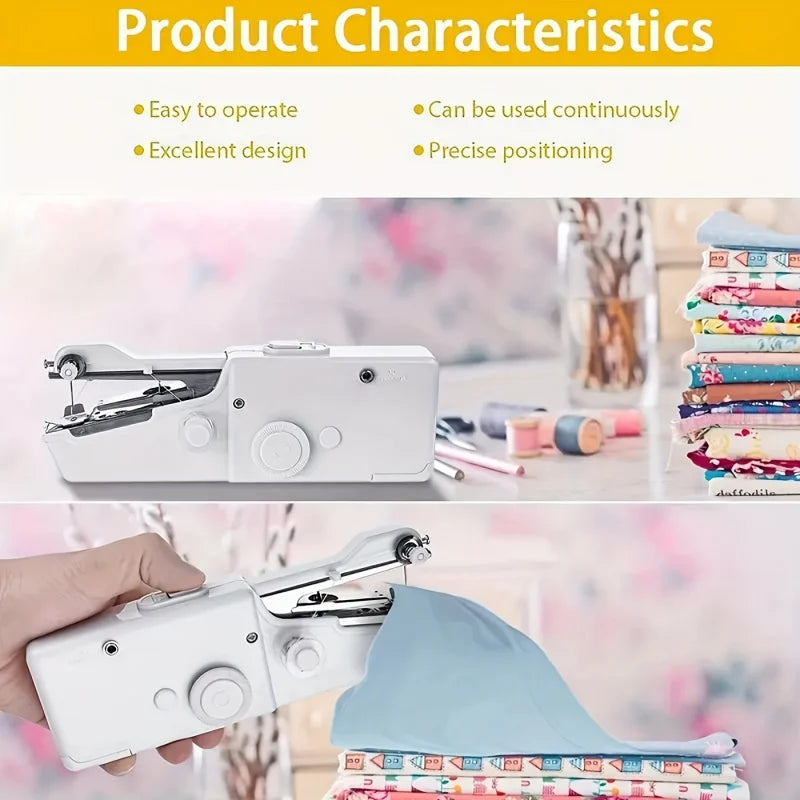 Handheld sewing machine