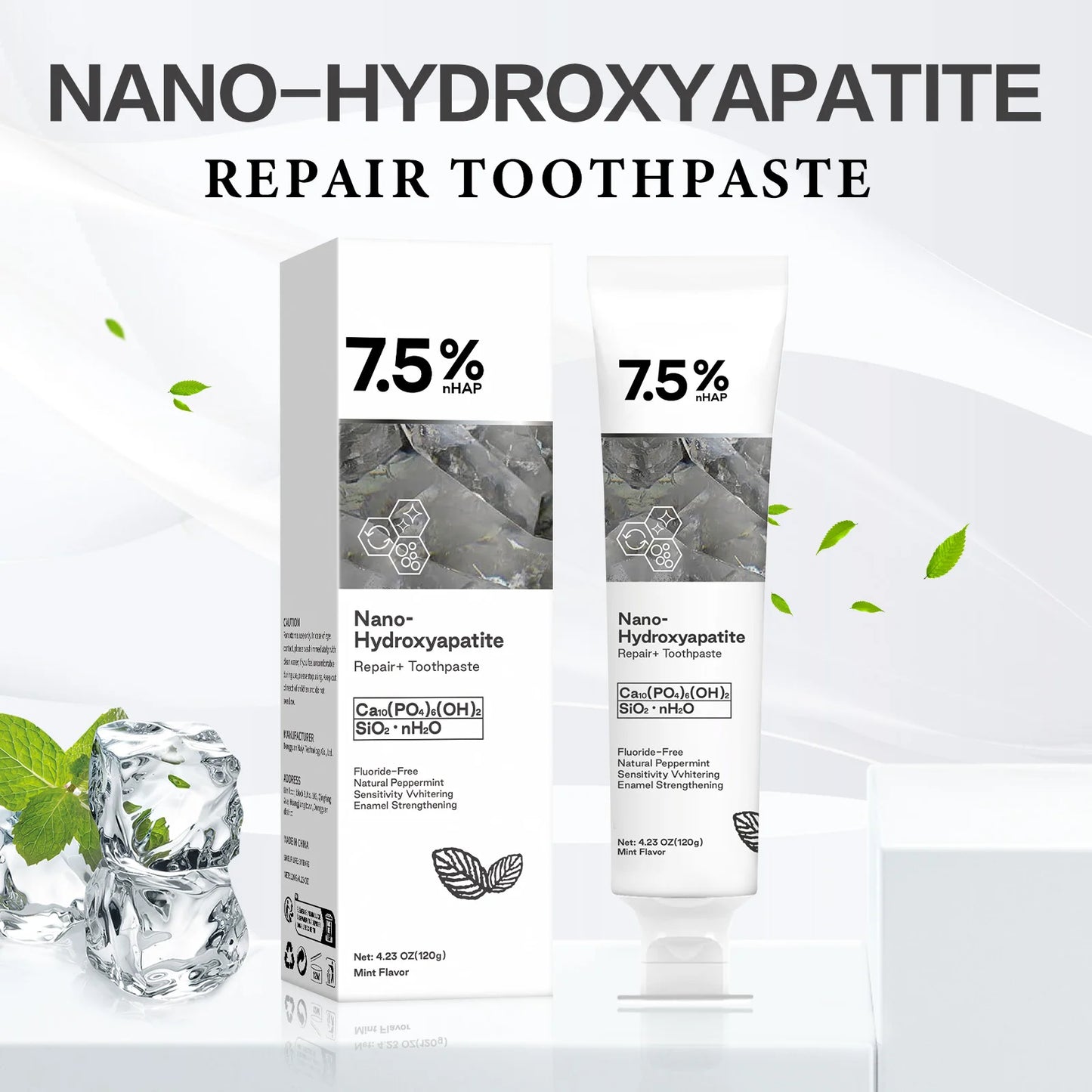 #1 Fluoride-Free Hydroxyapatite Toothpaste