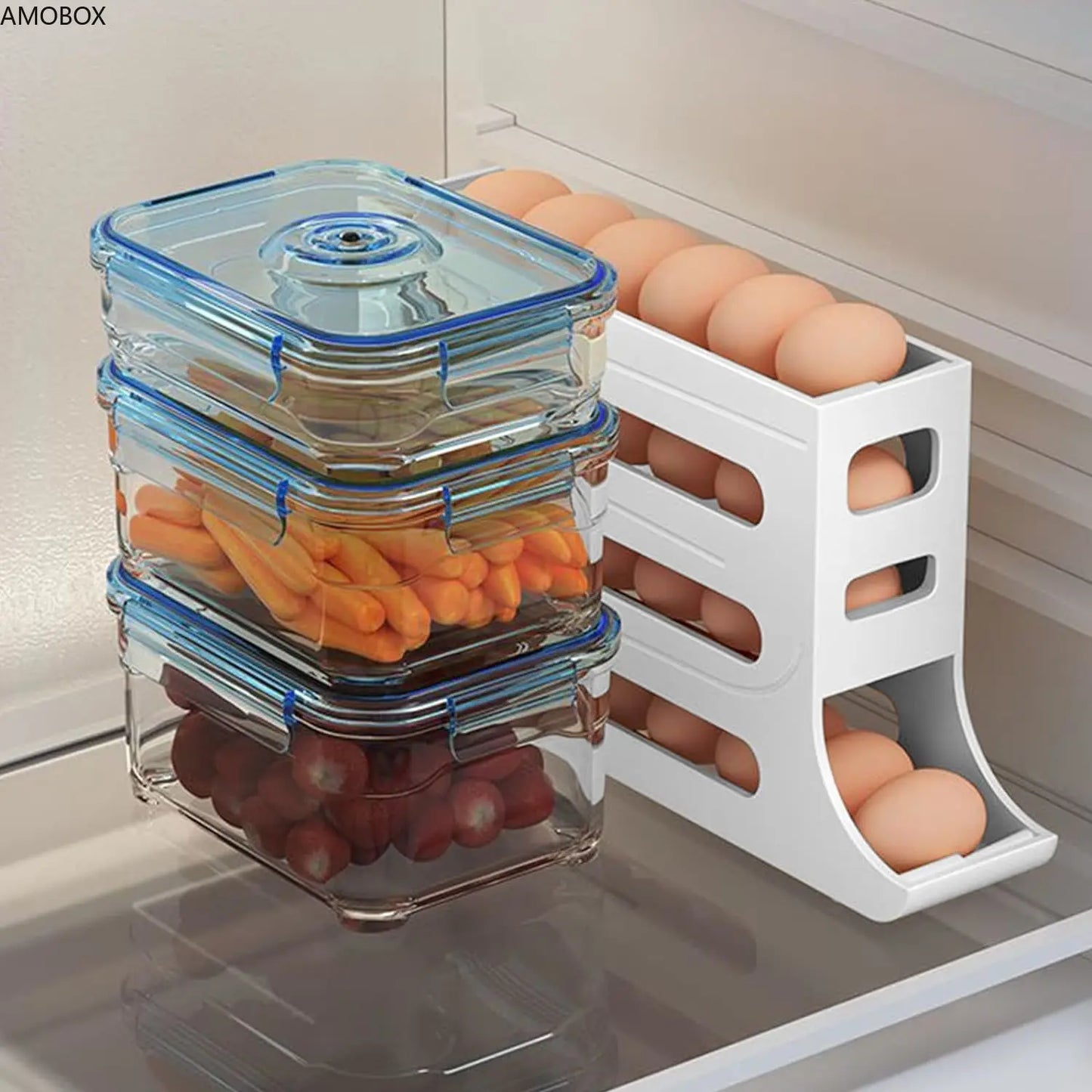 Sliding Eggs Organizer