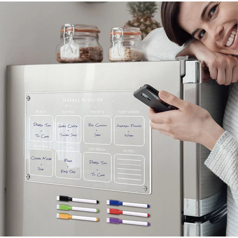 Magnetic Fridge Calendar