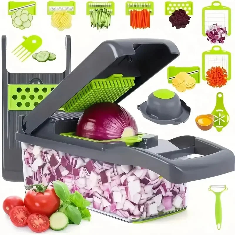 14/16 in 1 Multifunctional Vegetable Chopper!