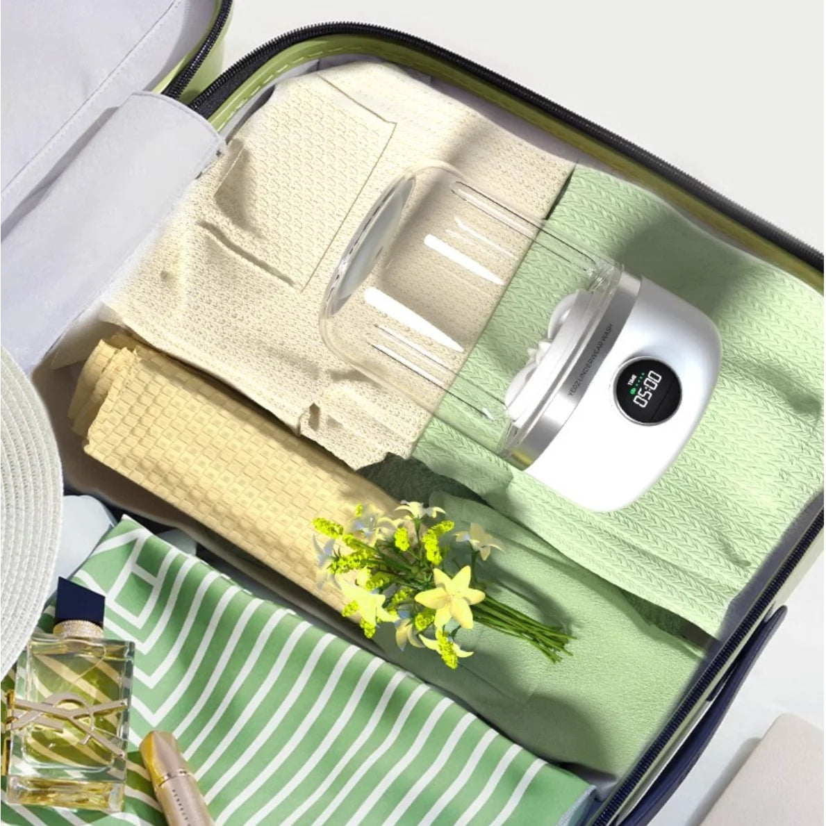Portable small washing machine