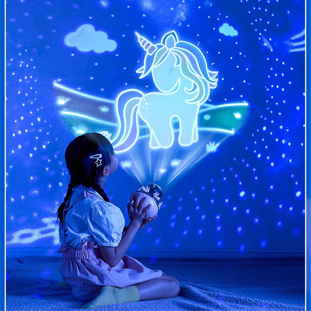 Kids Night Light Projector + birthday gift Christmas 😍