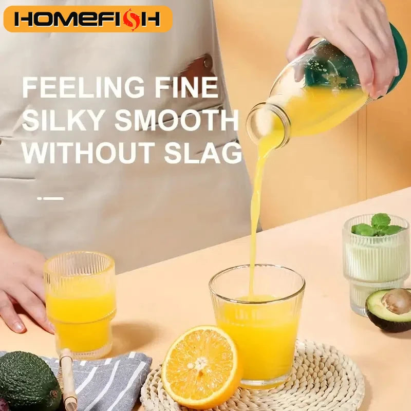 Portable juice blender