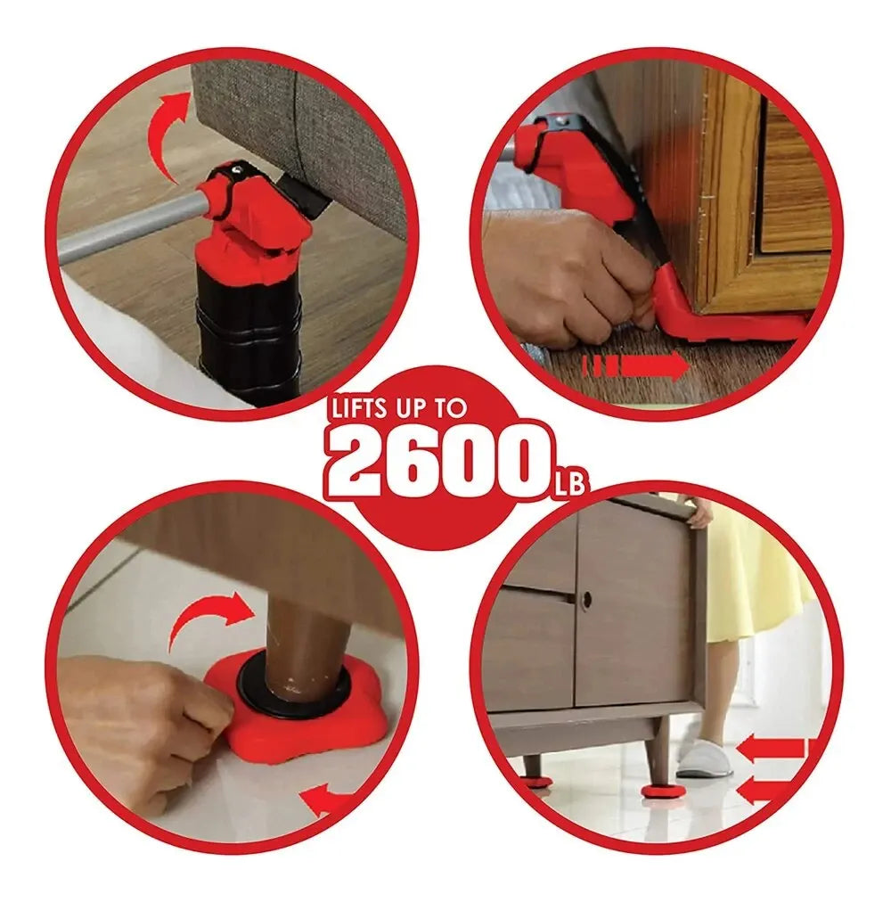 Furniture Lift Mover Tool Set 15PCS