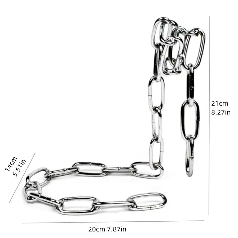 Suspended Chain Bottle Holder!