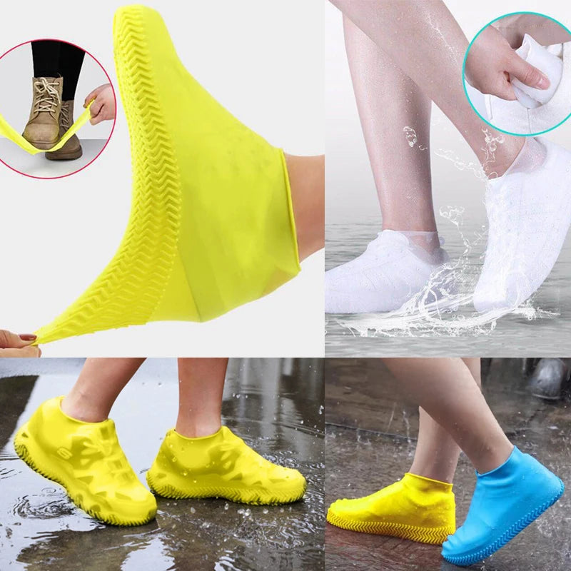 Waterproof Silicone Shoe Cover (1 Pair)