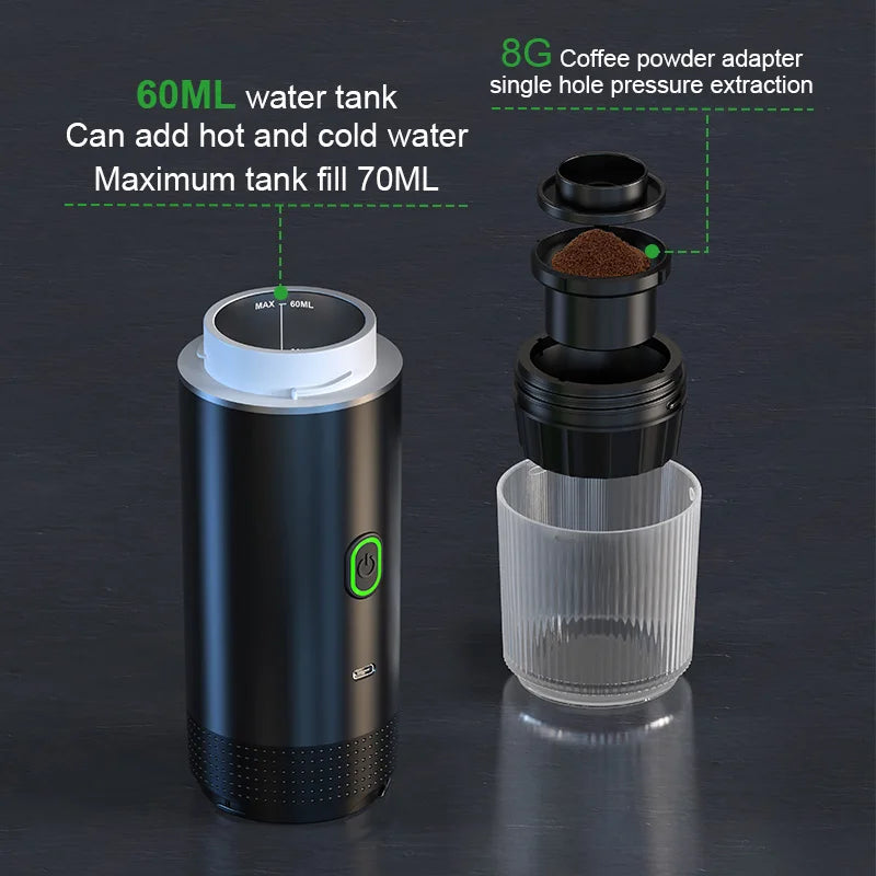 Wireless Portable Coffee Maker!