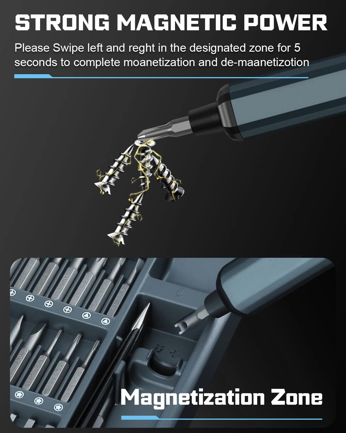 MINI 68-in-1 Mini Electric Precision Screwdriver Set