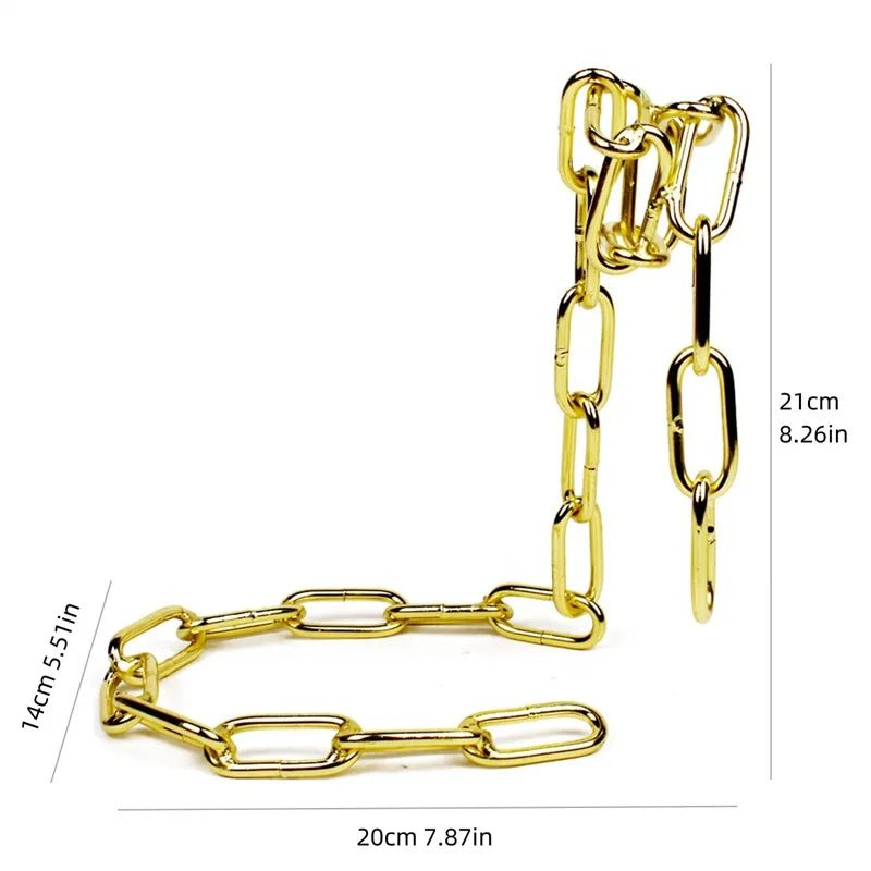 Suspended Chain Bottle Holder!