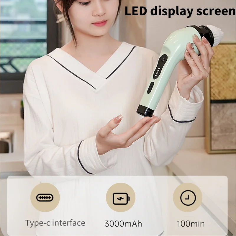 9-in-1 Electric Cleaning Brush!