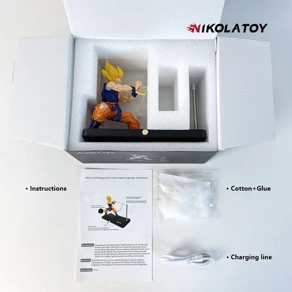 Goku's Magnetic Lamp