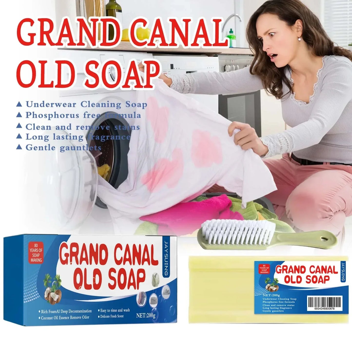 MAGIC SOAP + FREE BRUSH!