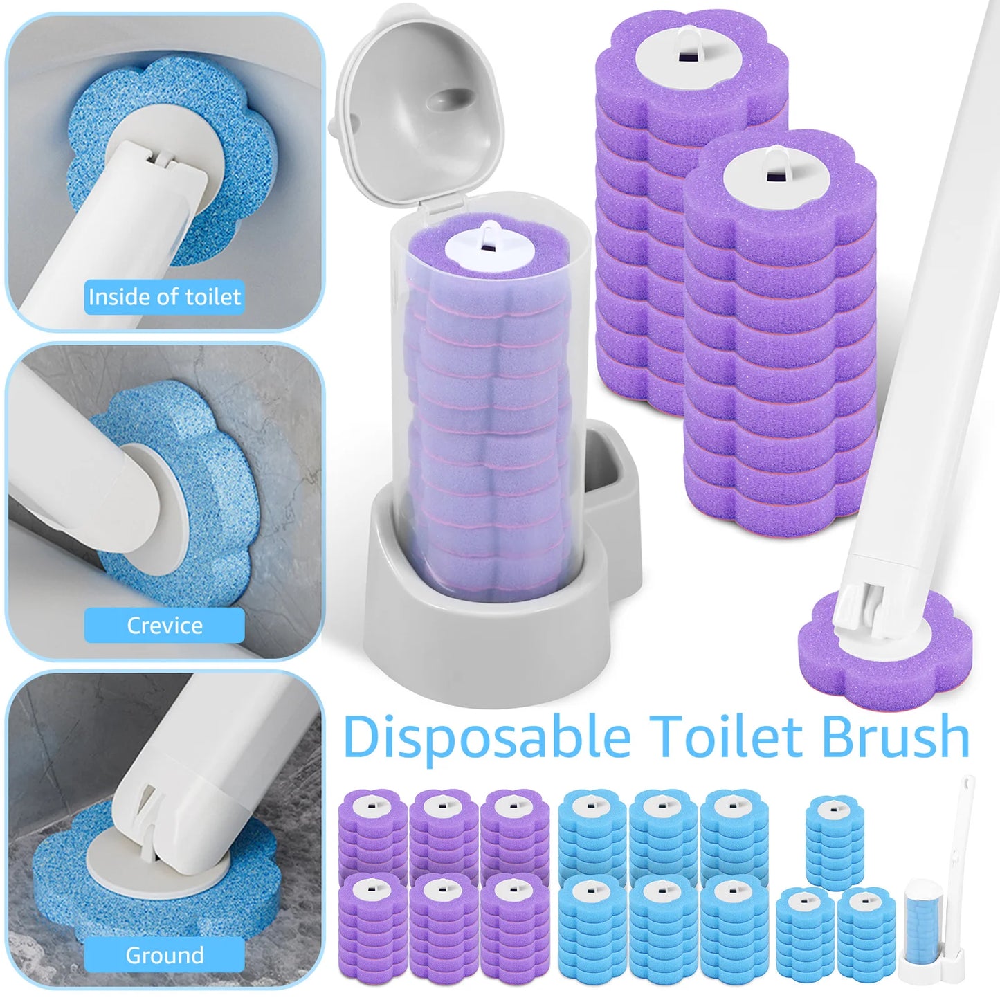 TOILET BRUSH 18/36 PCS