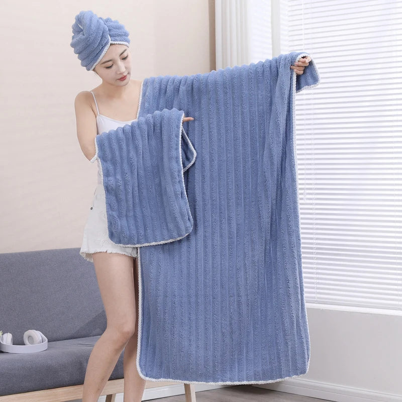Microfiber 300 GSM Bath Towel 3Pcs