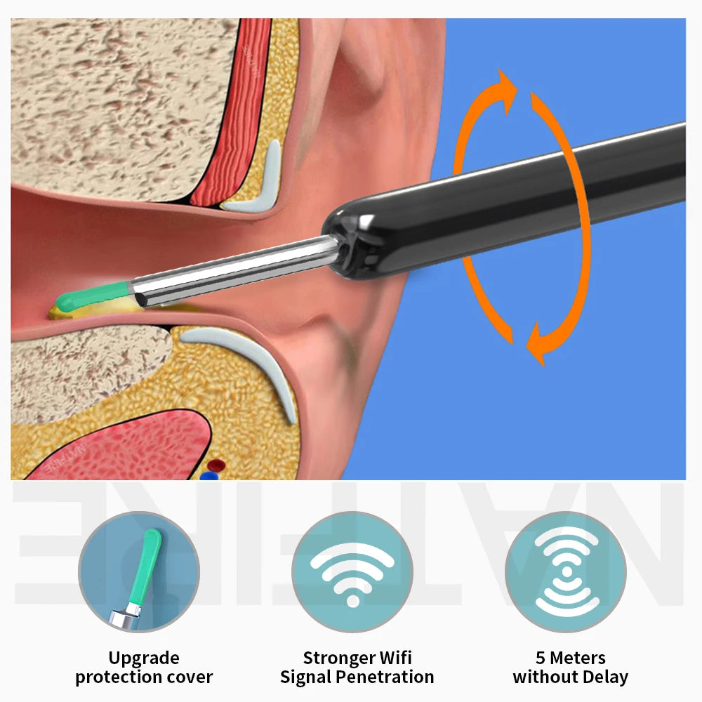 Professional Ear Camera Cleaner