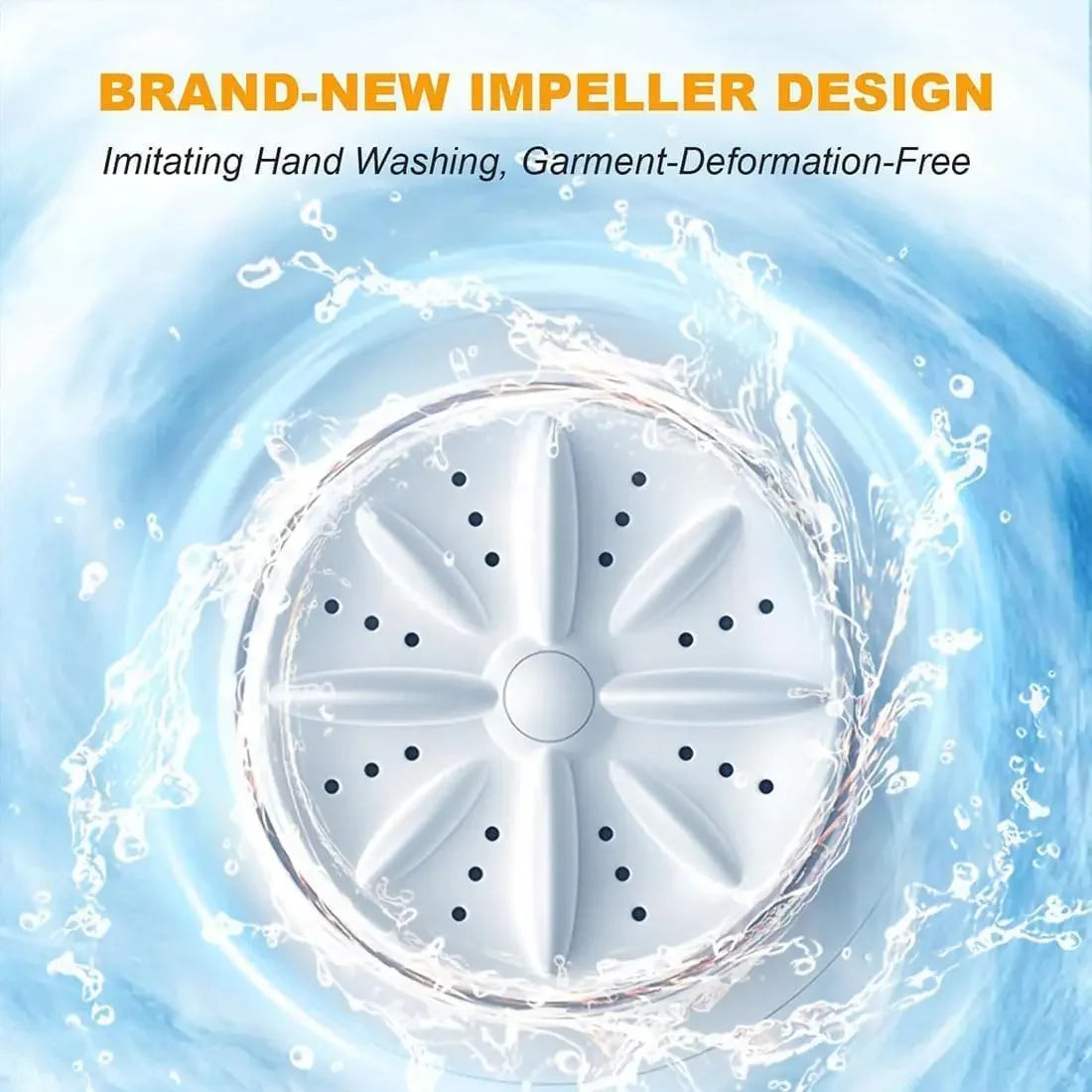 Portable small washing machine