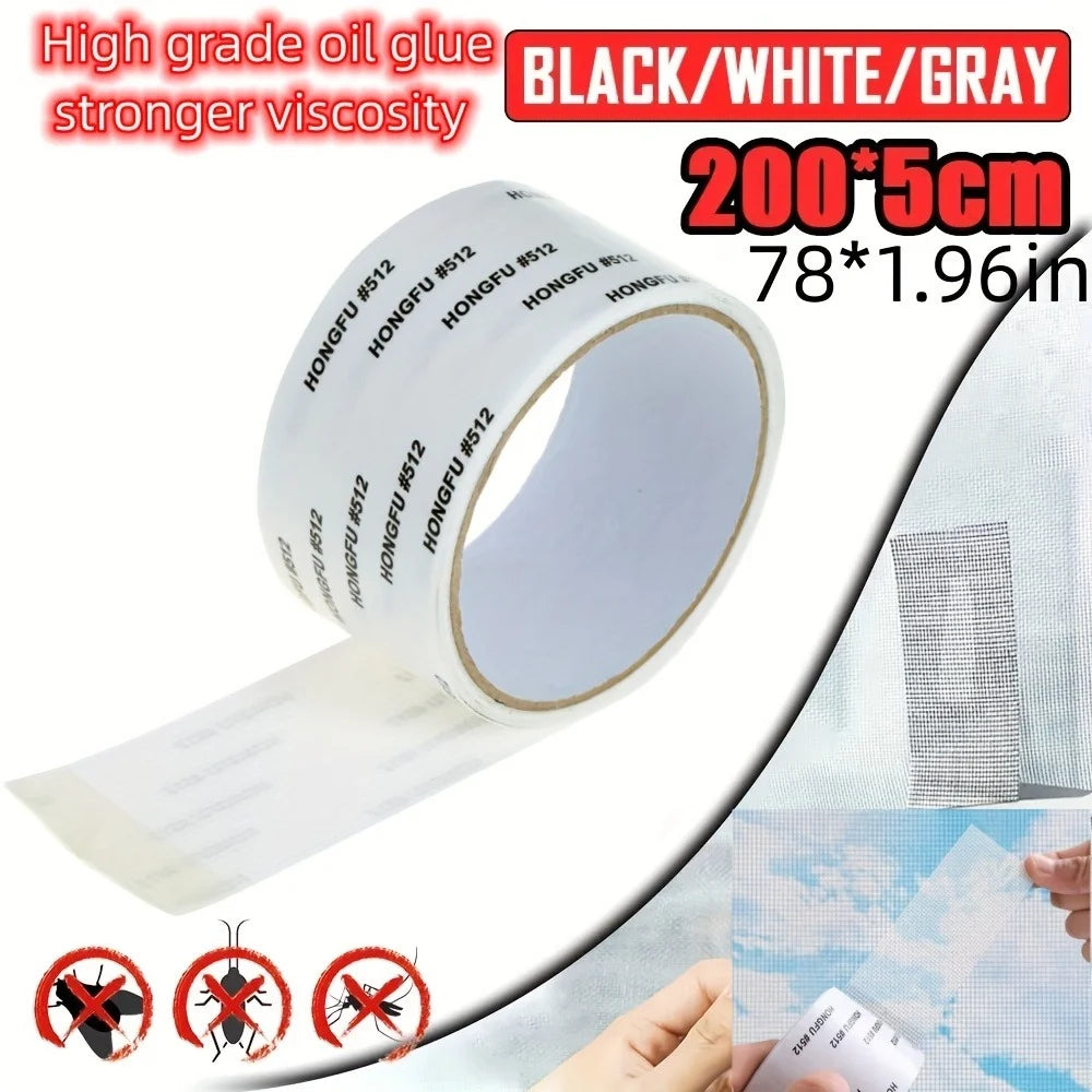 Self-Adhesive Window Screen Repair Tape