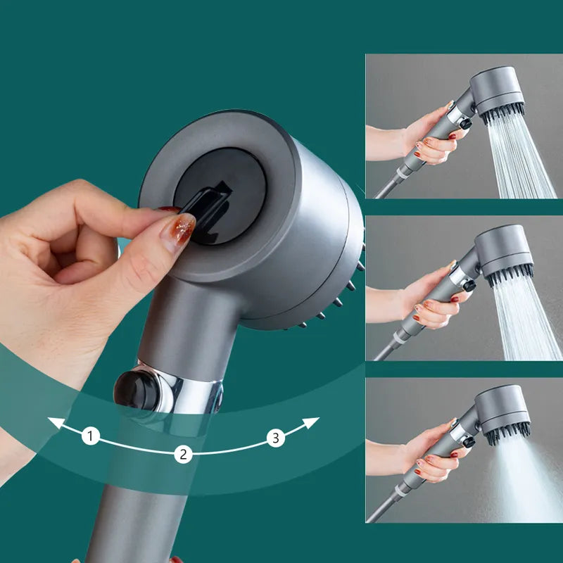 MULTIFUNCTIONAL ONE-BUTTON ADJUSTMENT SHOWER HEAD