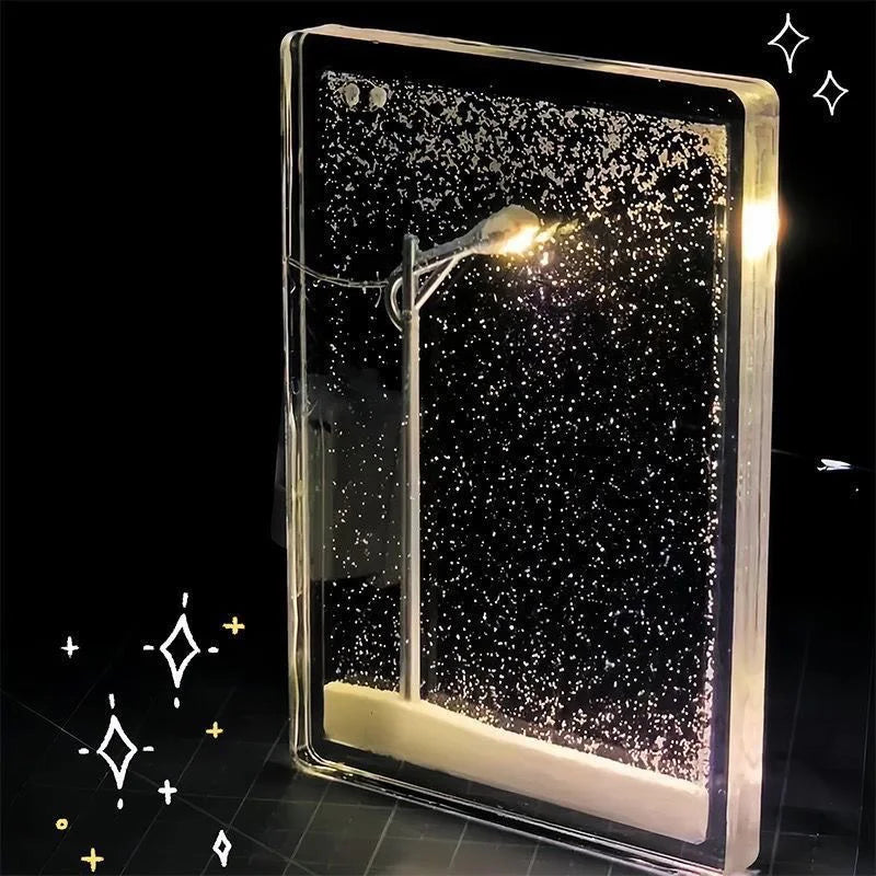 Dreamy SnowScene Lamp ❄️