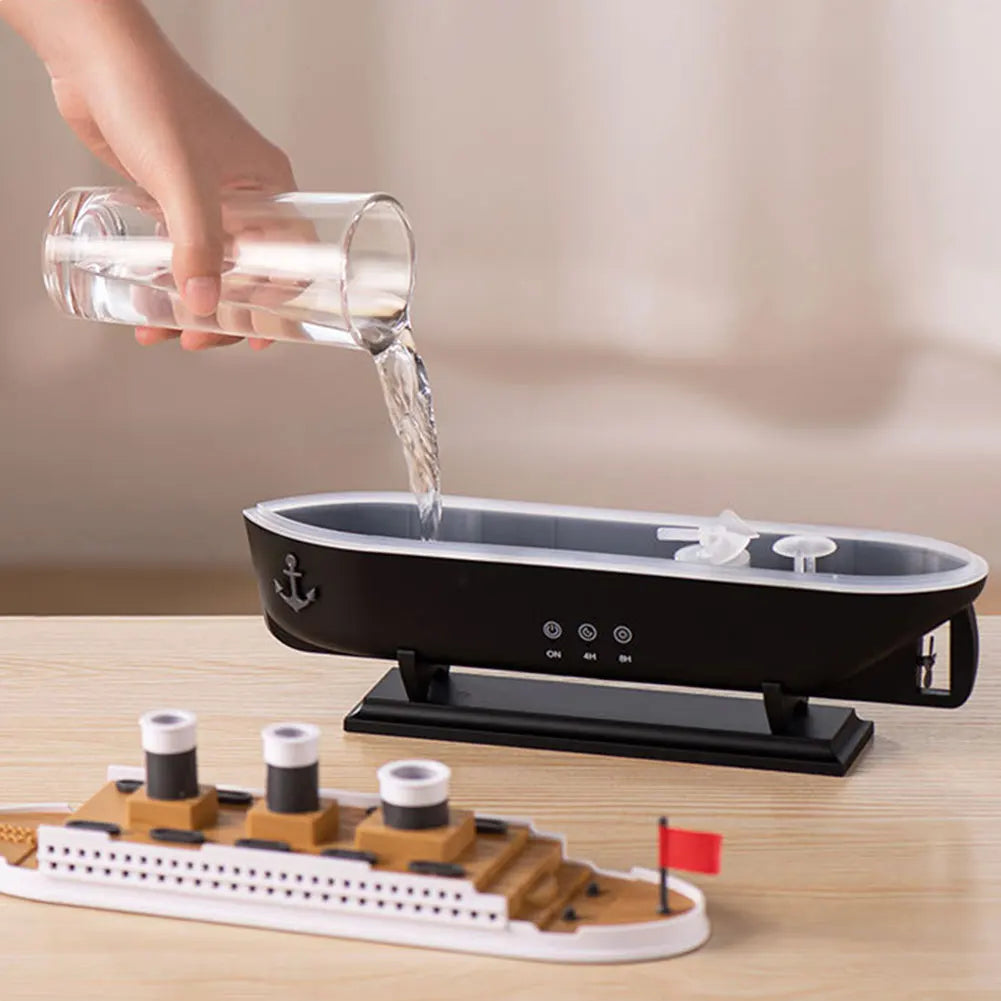 Titanic Humidifier with LED Lighting and Remote Control!