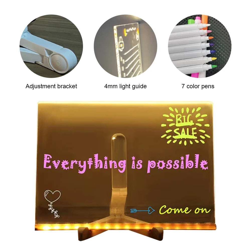 LED Note Board with 7Colors 😍