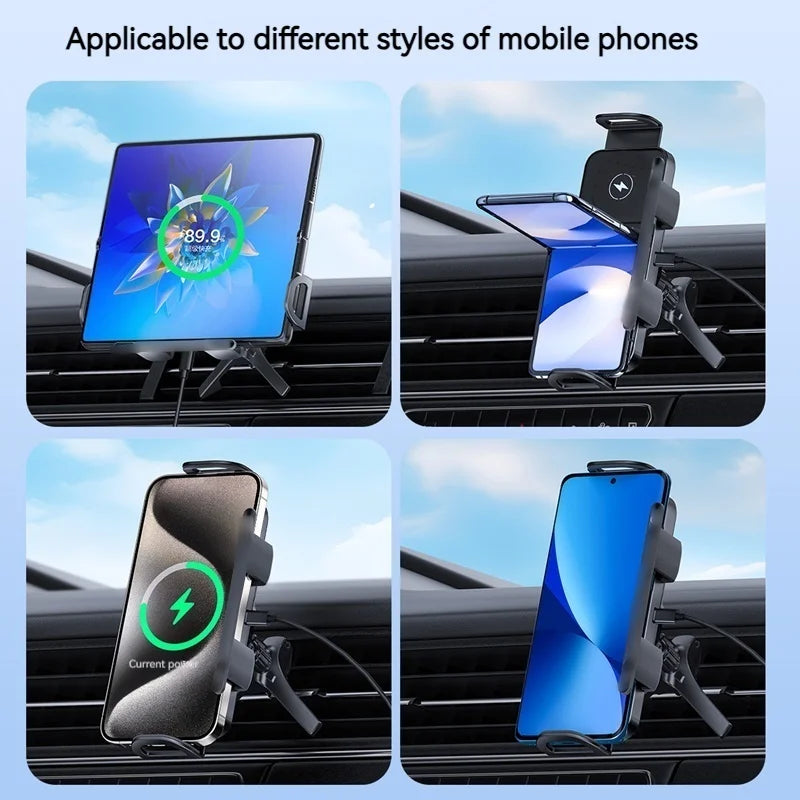 2 in 1 Auto Rotating Phone Holder