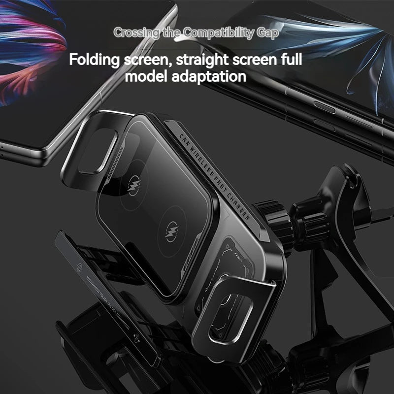 2 in 1 Auto Rotating Phone Holder