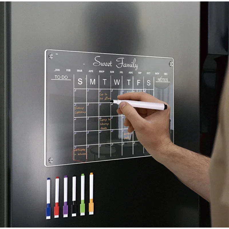 Magnetic Fridge Calendar