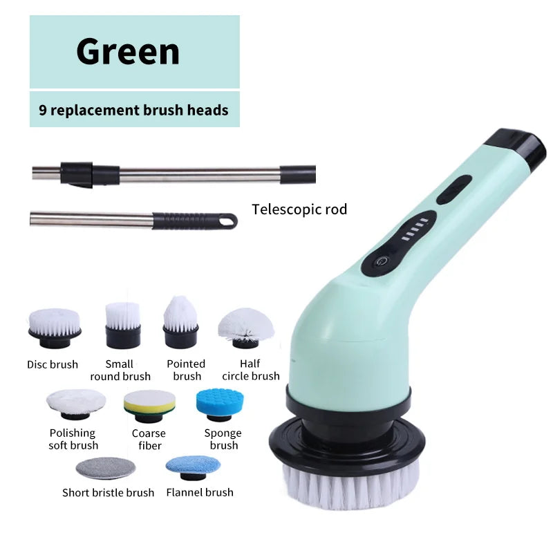 9-in-1 Electric Cleaning Brush!