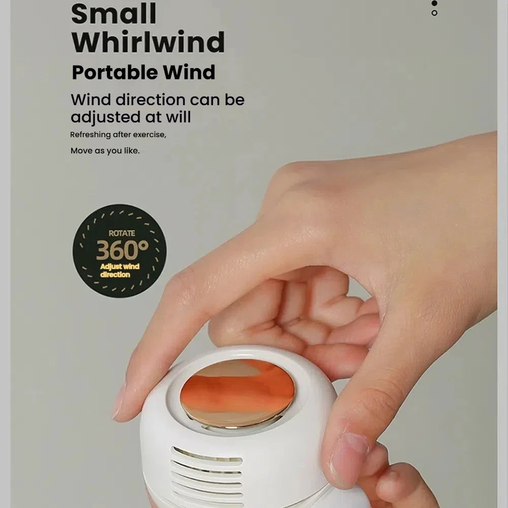 Portable Silent Mini Bladeless Electric Fan