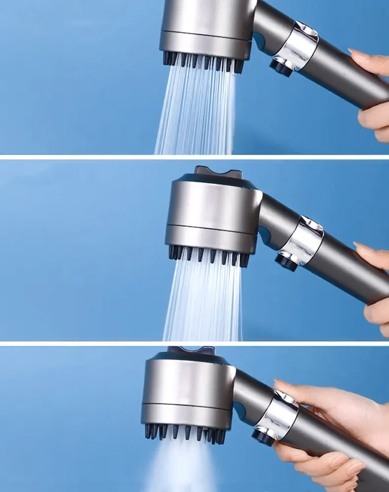 MULTIFUNCTIONAL ONE-BUTTON ADJUSTMENT SHOWER HEAD