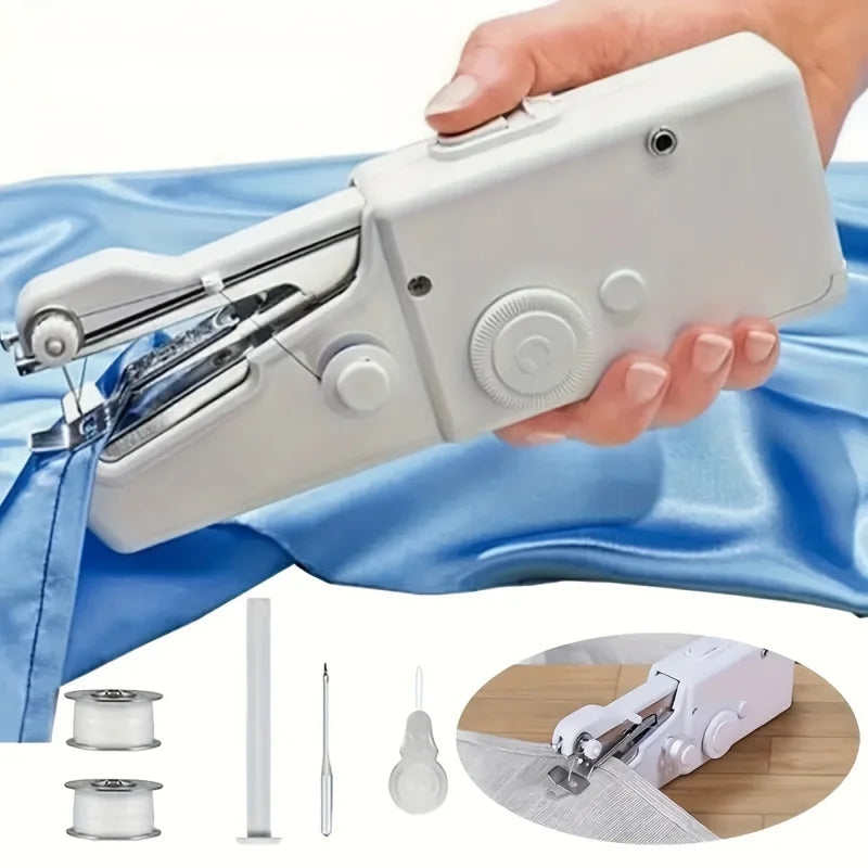 Handheld sewing machine