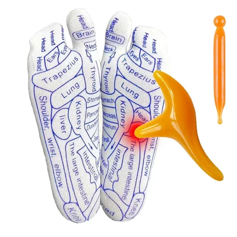 Reflexology Socks with Massage Tool™