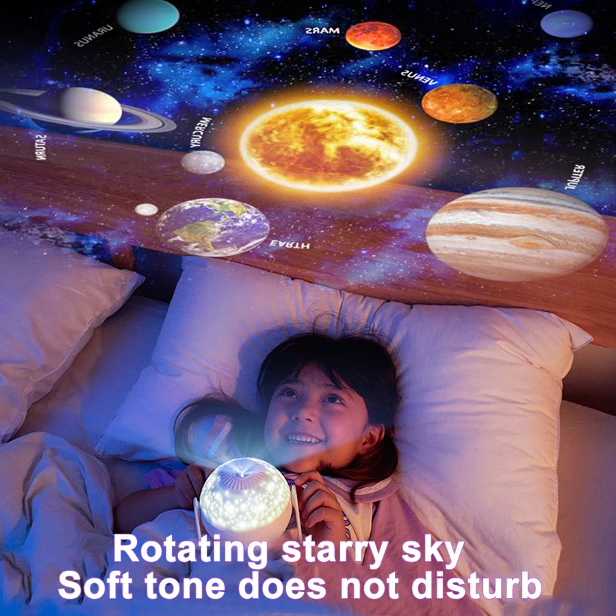 Galaxy Night Light Projector 360°