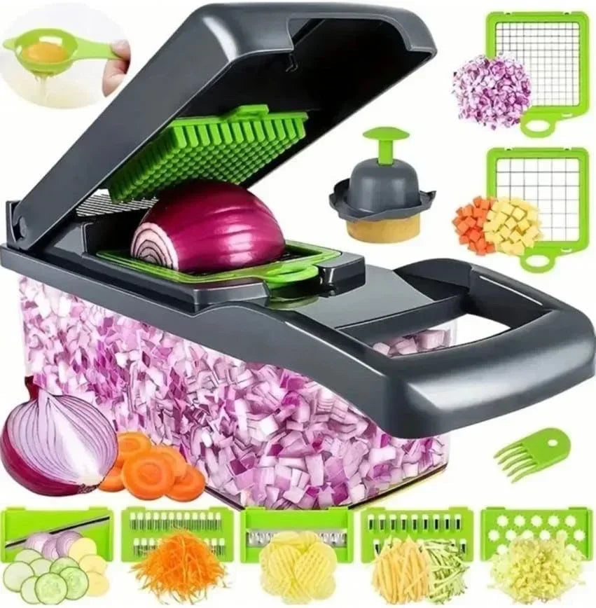 14/16 in 1 Multifunctional Vegetable Chopper!