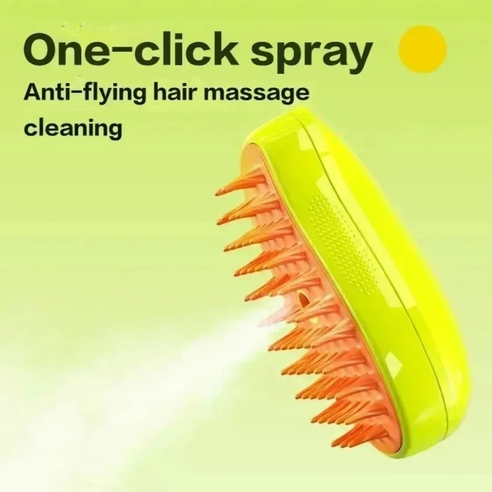 Steamy Brush pet cleaner 3-in-1