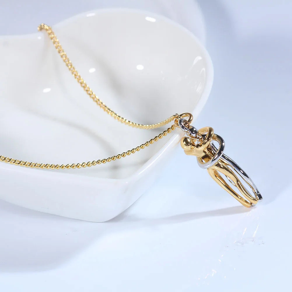 Hugging Necklace π