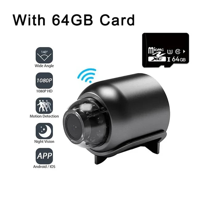 📸MINI 5G WIRELESS WIFI CAMERA 1080P HD