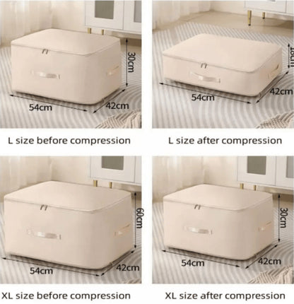 Ultra Space Saving Self Compression Organizer